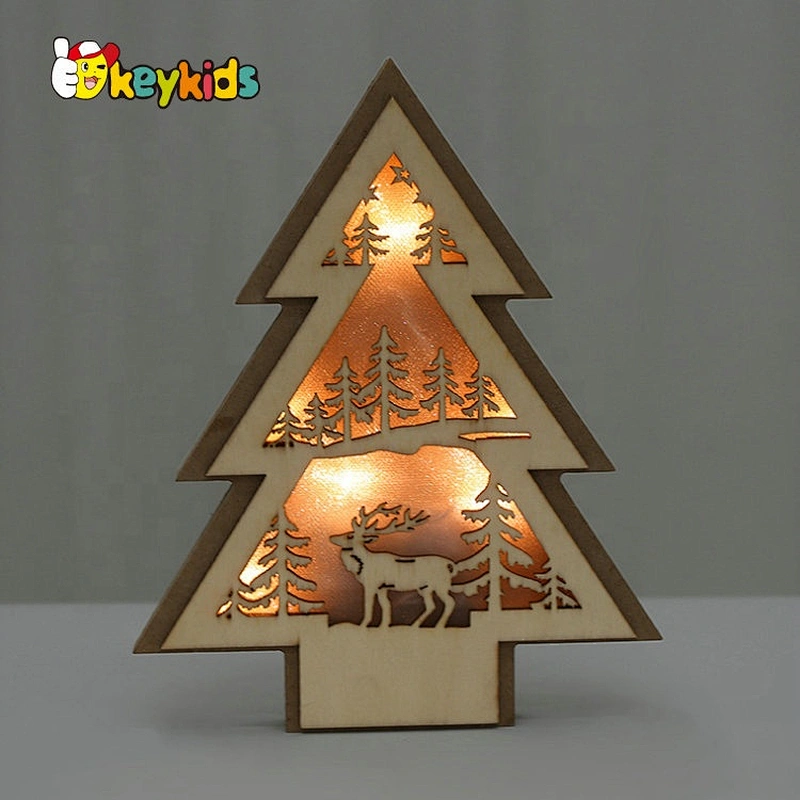 2020 High quality lighting wooden home wall decor with customize W09D104