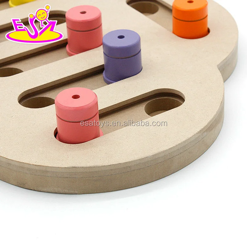 New hottest pet seek-a-treat flip 'n flap wooden dog treat toys for  interactive W06F070