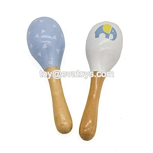 wholesale wrist wooden baby rattle toys for for the infant baby playing W07G008