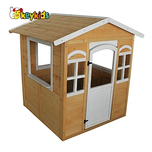 2021 Top sale role play outdoor wooden house for kids W01D084