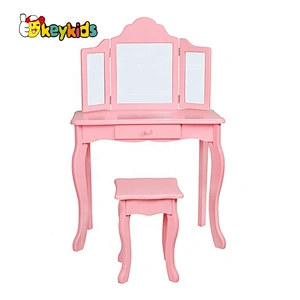 New released  wooden little girls dressing table for wholesale W08H134