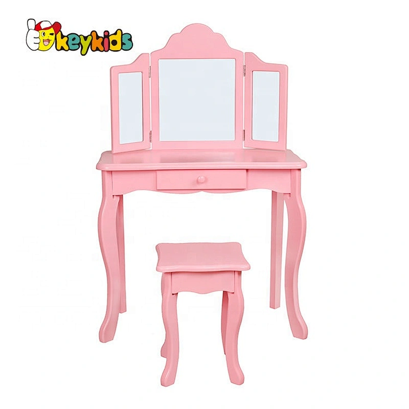 New released  wooden little girls dressing table for wholesale W08H134