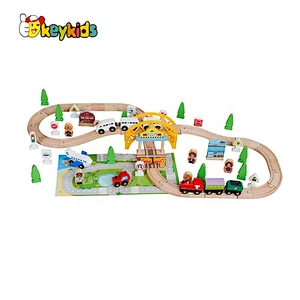 Customize kids mini natural wooden cars for toddlers W04A172D