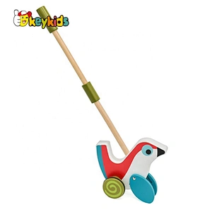 New hottest foldable wooden stand and push toy for baby W05A028