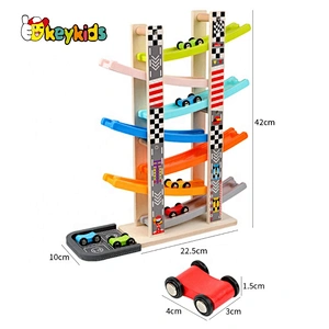 Hot Sale Educational Wooden Ramps Racer Toy For Kids W04E099