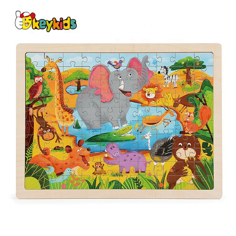 2019 Top sale 50PCS educational wooden building blocks for 1 year old W13A169
