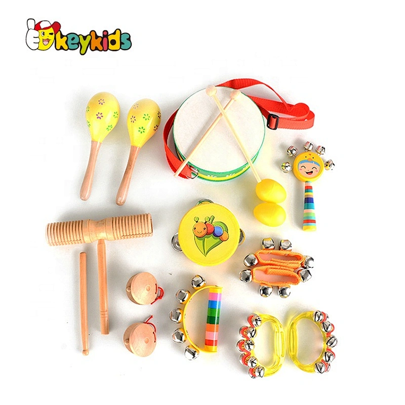 2021 New practical wooden instrument toy set for preschool W07A190