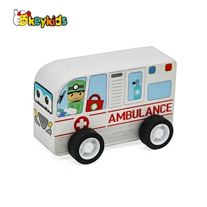 Customize preschool mini wooden cars for toddlers W04A479