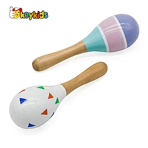 OEM/ODM Educational Wooden Maracas Baby W07I149