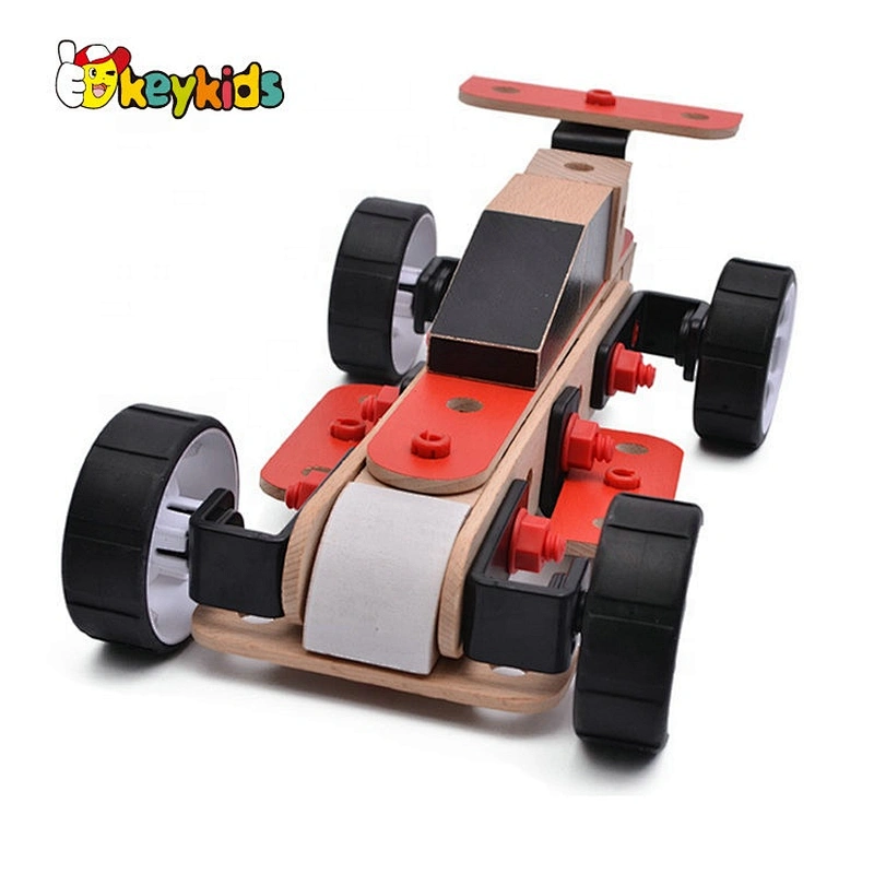 New hottest educational wooden DIY assembly toys for children W03B083