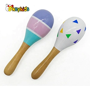 OEM/ODM Educational Wooden Maracas Baby W07I149
