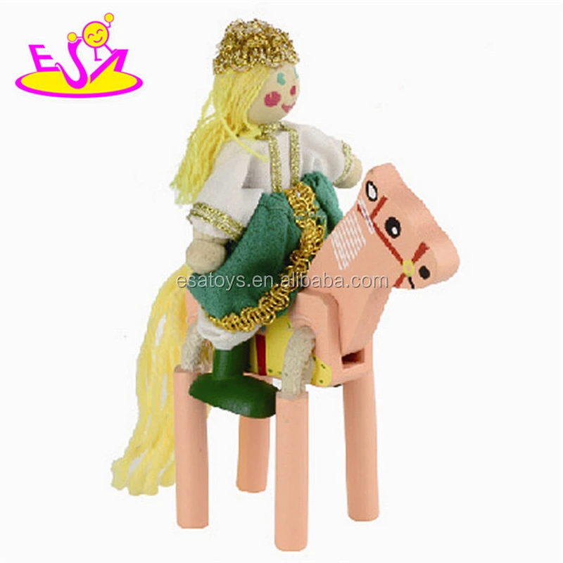 wholesale top fashion wooden puppets for toddlers W06D028