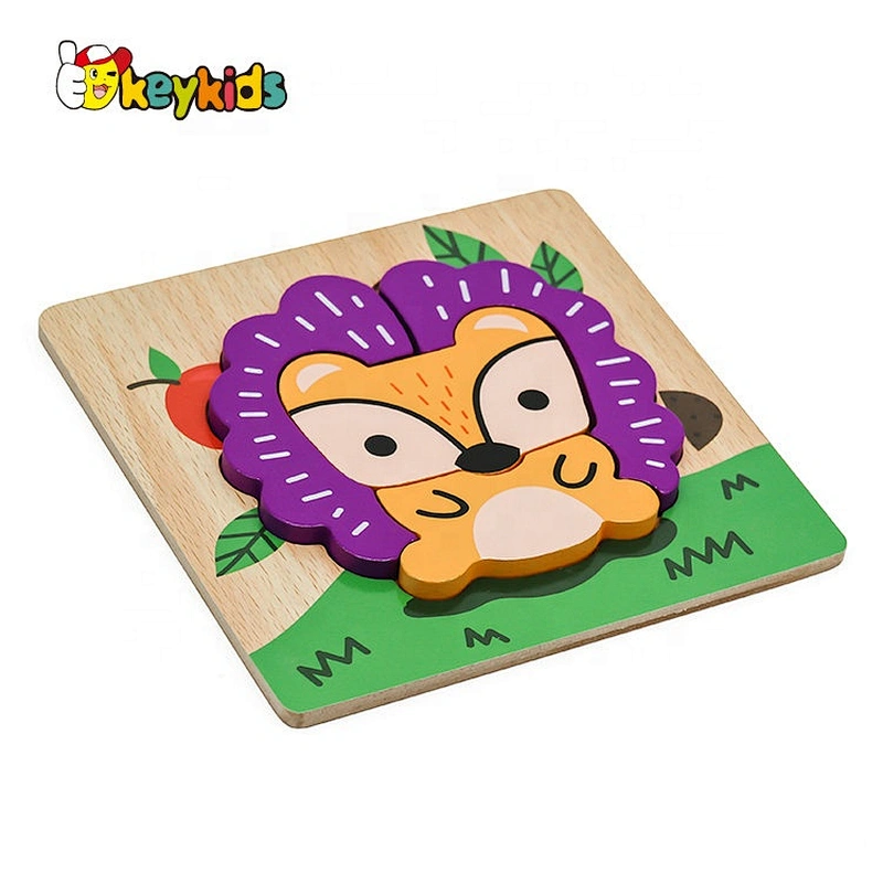 Customize lovely wooden crocodile creek puzzles for kids W14D142