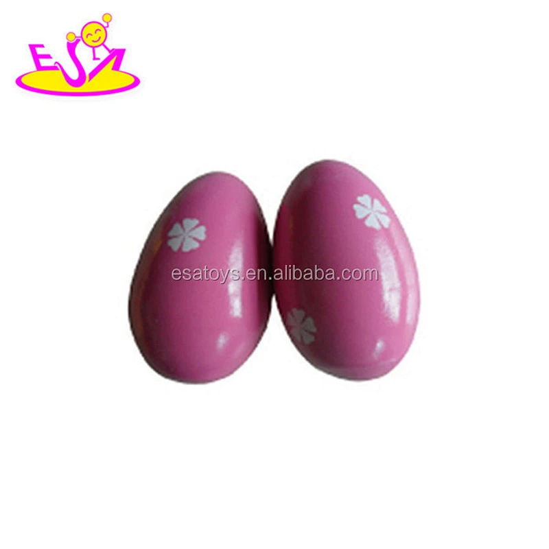Customize educational baby toy eggs plastic shaker percussion W07I082