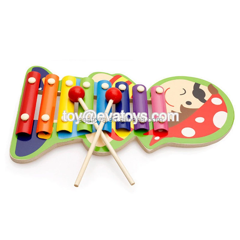 2016 best sale kids wooden music gift, top popular children wooden music gift W07A072