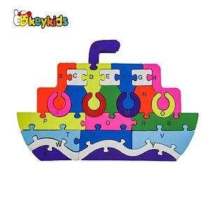 2021 New design wood mosaic puzzle for kids W14I029