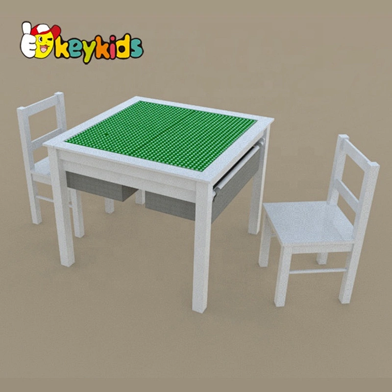 High quality multifunction wooden kids learning table for wholesale W08H304