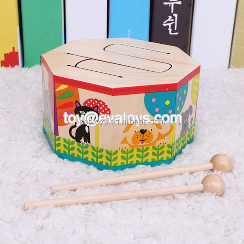 Wholesale multi musical toy set wooden toy musical instruments for kids W07A124