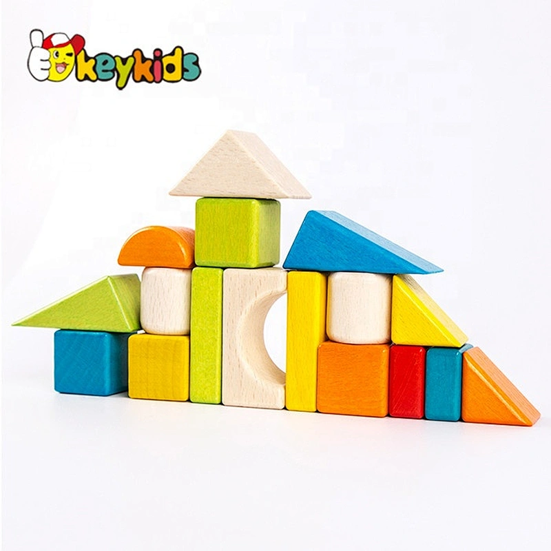 New design best preschool construct wooden blocks toys for kids W13C034
