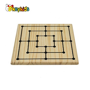 Classic Desktop Toy Tic-Tac-Toe wooden xo game for kids W11A120