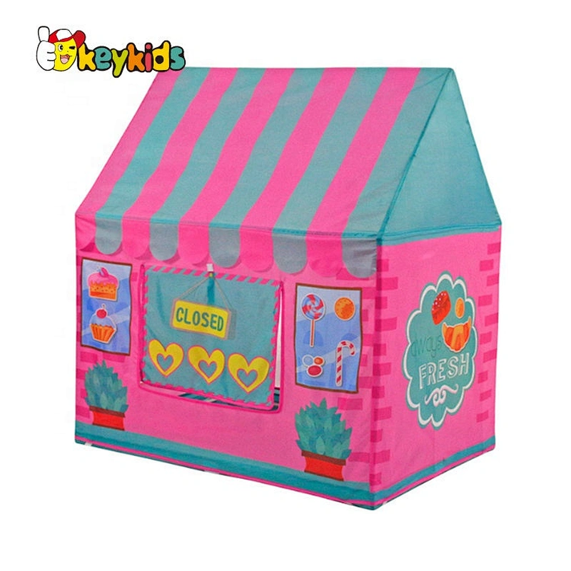 High Quality Pop Up Bus Shape Boys Outdoor Play Tent For Wholesale W08L027