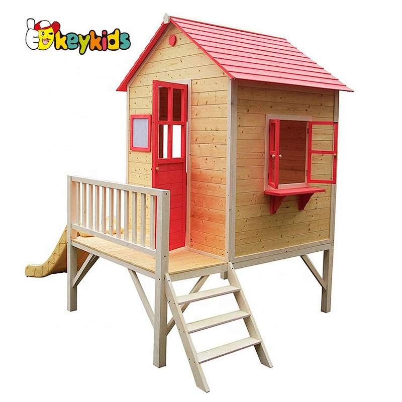 Customizable Kids Garden Cottage Wooden Toy House Outdoor W01D079B