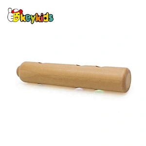 high quality musical wooden flute toy for children W07D015