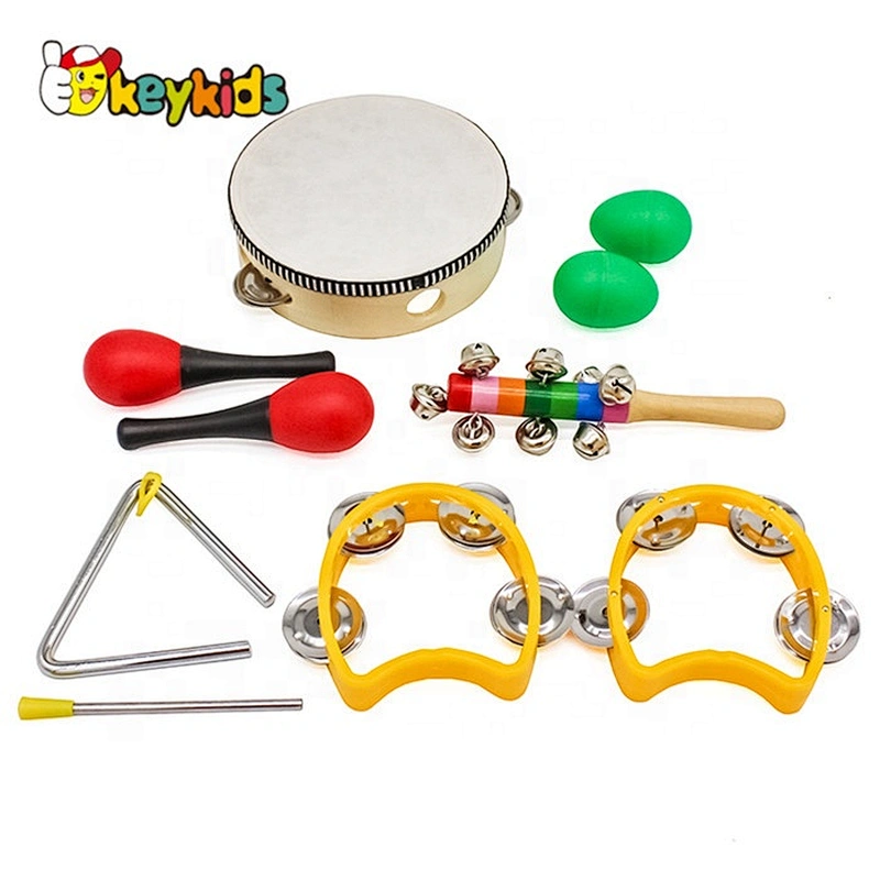 2019 new children wooden musical instrument,cheap hot selling wooden toy drum