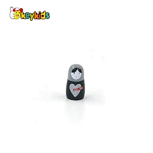 Hand Painted 5 In 1 Set Wooden Children's Nesting Dolls W06D139