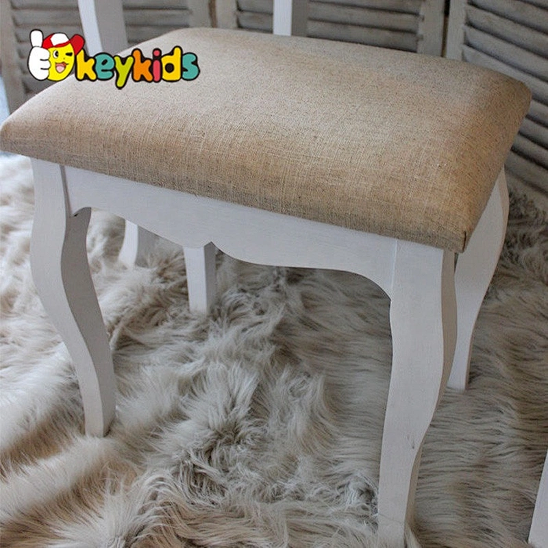 Modern White Wooden Vanity Table Wood Furniture W08H012