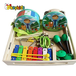 2021 New creative colorful wooden instrument toy set for preschool W07A207