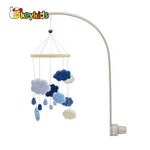 Customize hanging toys wooden baby mobile kit for crib W08K044