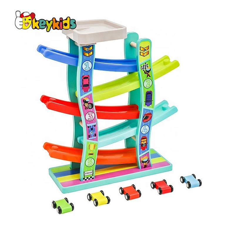 2020 Customizable Mini Wooden Toy Car Ramp Track For Toddlers W04E110