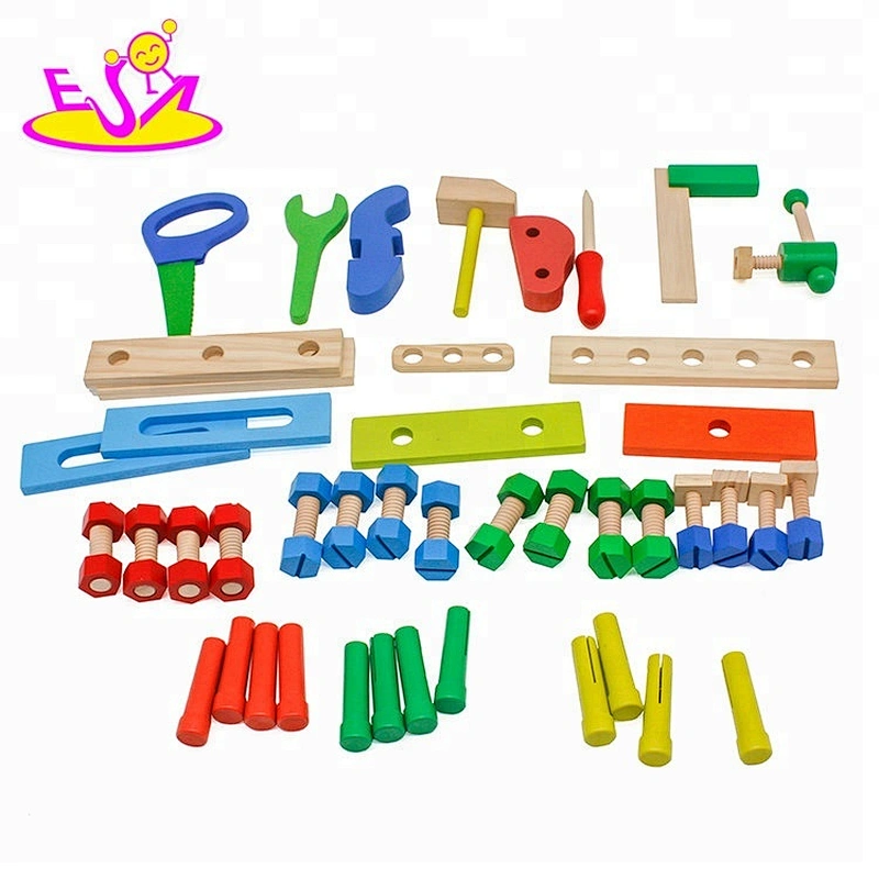 New Design Children Wooden Tool Play Set Toy W03D073 MODEL Toy Wood EN71 ASTM Okeykids OEM/ODM CN;ZHE