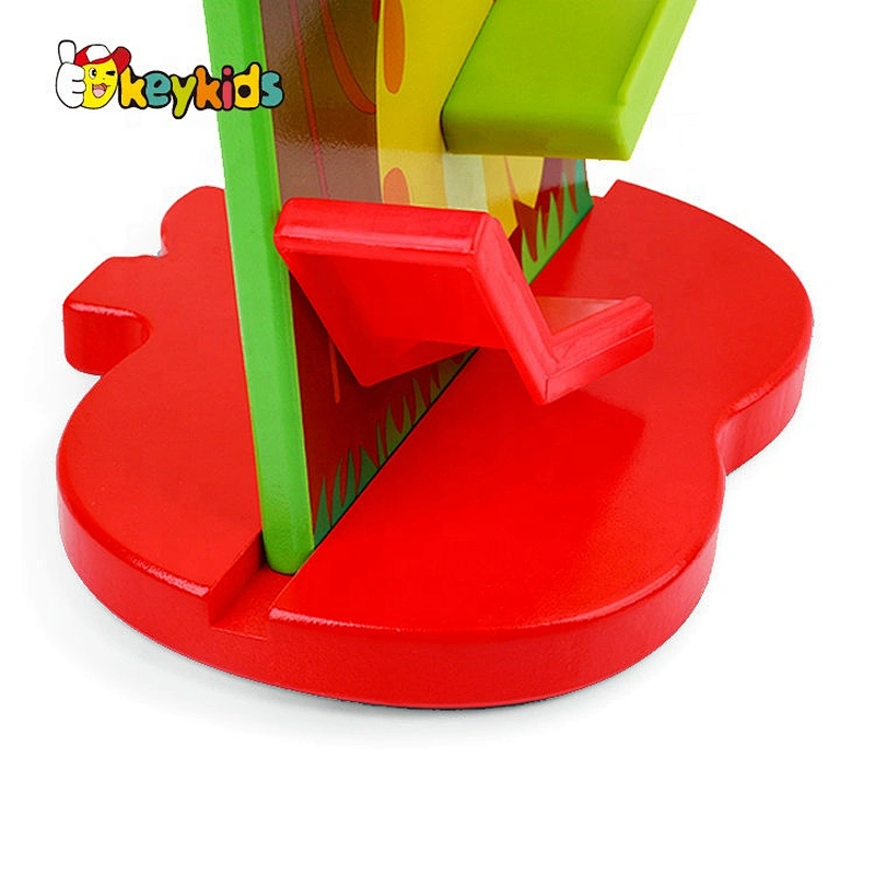 2020 New Arrival Educational Wooden Cars Mini Racers Track For Toddlers W04E094