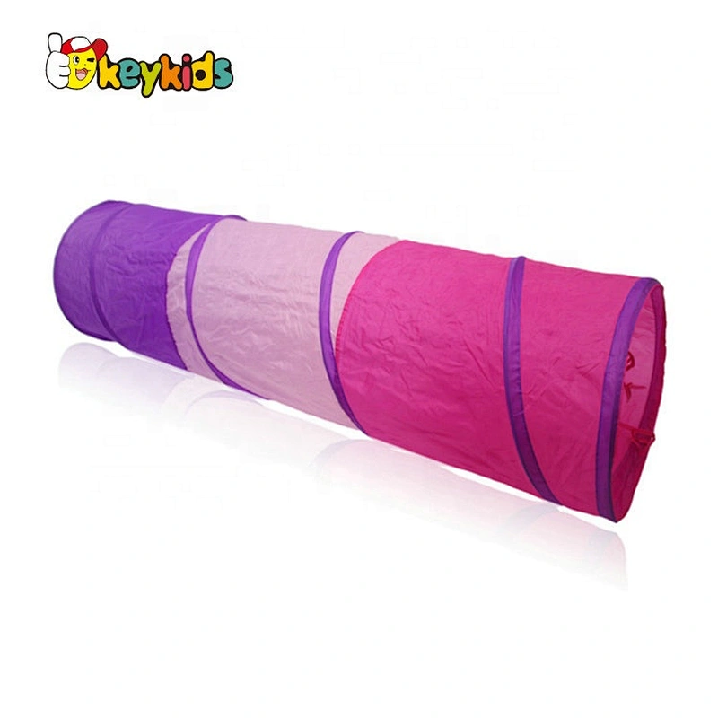 wholesale cheap pop up plastic crawl tunnel for toddlers W08L032