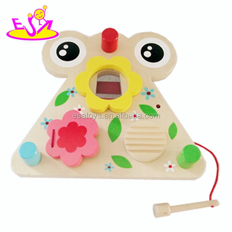 new popular children wooden knock music,hot sale baby toy knock music W07A061