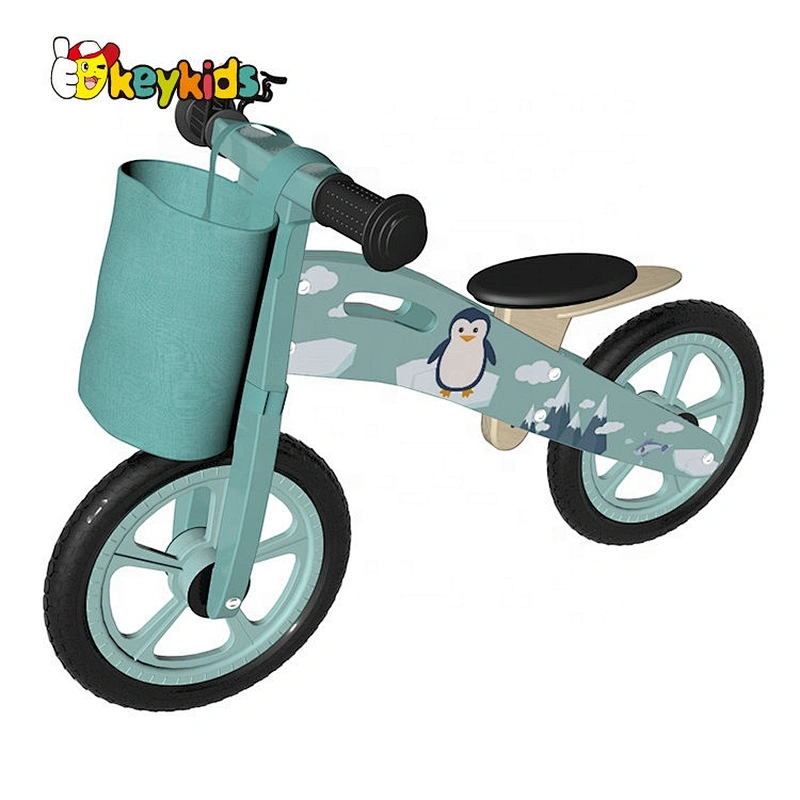 OEM customize No Pedal wooden baby walker bike for wholesale W16C315