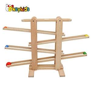 2020 Customizable Mini Wooden Toy Car Ramp Track For Toddlers W04E110