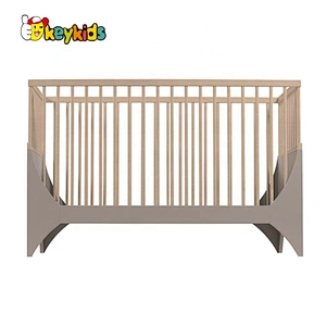 Top sale baby wooden crib for wholesale W08E029C