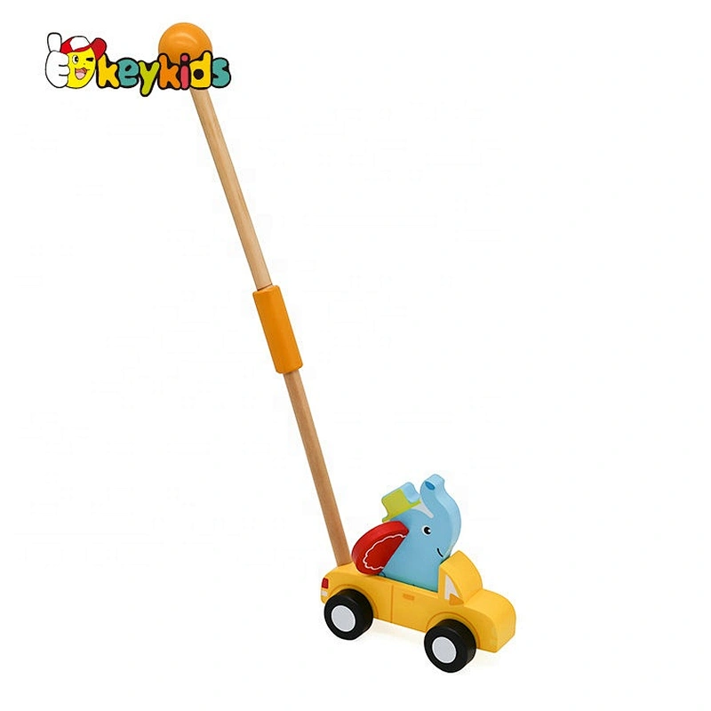 New hottest educational wooden walker push toy for toddlers W05A027