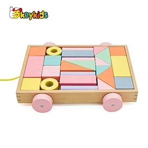 New hottest intelligence wooden construction set toys for children W13C039B