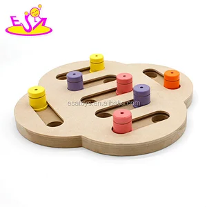 New hottest pet seek-a-treat flip 'n flap wooden dog treat toys for  interactive W06F070