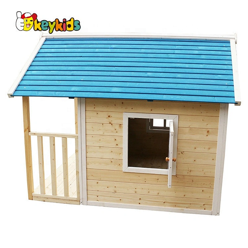 High Quality Backyard Large Childrens Wooden Outdoor Playhouse W01D088B