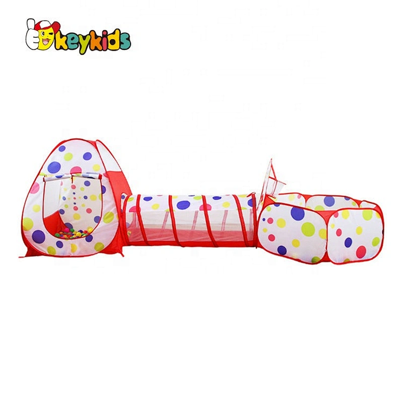 high quality pop up toddlers ball pit tents with tunnel W08L019