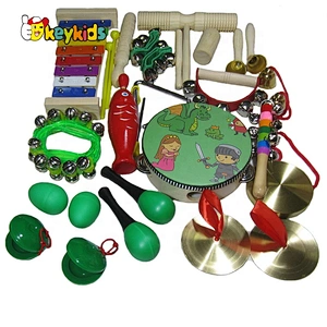 2021 New functional  wooden instrument toy musical toys for babies W07A203