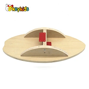 Fitness training Yoga exercise wooden balance board for kids W01D075B