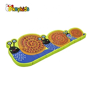 Customize cartoon wooden snail puzzle for kids W14D122