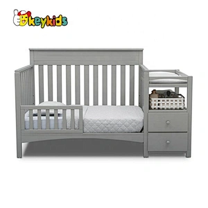 high quality natural wooden baby crib sets for wholesale W08E029B