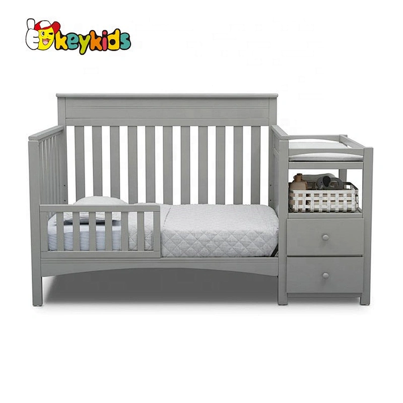 high quality natural wooden baby crib sets for wholesale W08E029B